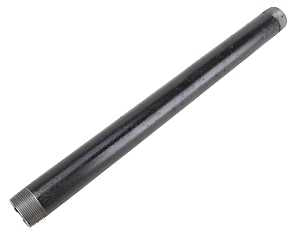 ProSource BN 11/2X24-S Pipe Nipple, 1-1/2 in, Male, Steel, 40 Schedule, 24 in L