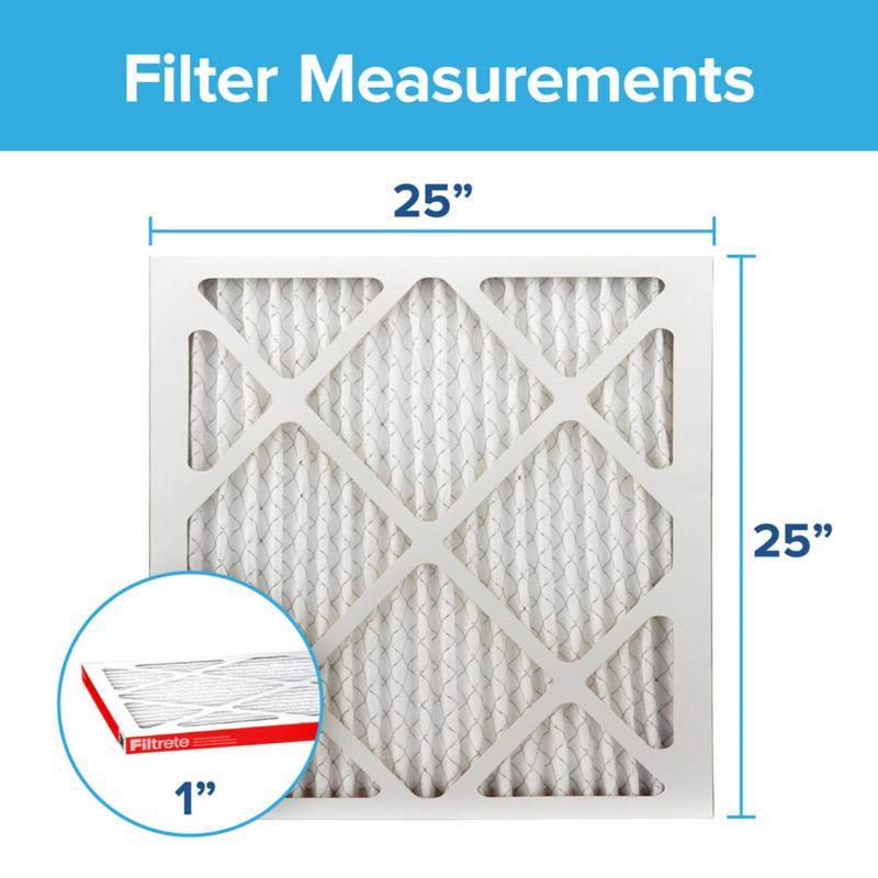 Filtrete 12 in. W X 36 in. H X 1 in. D 1000 MPR Pleated Allergen Air Filter 1 pk, Pack of 4