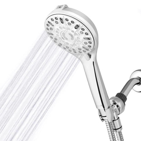 Waterpik PowerPulse Chrome 7 settings Handheld Showerhead 1.8 gpm