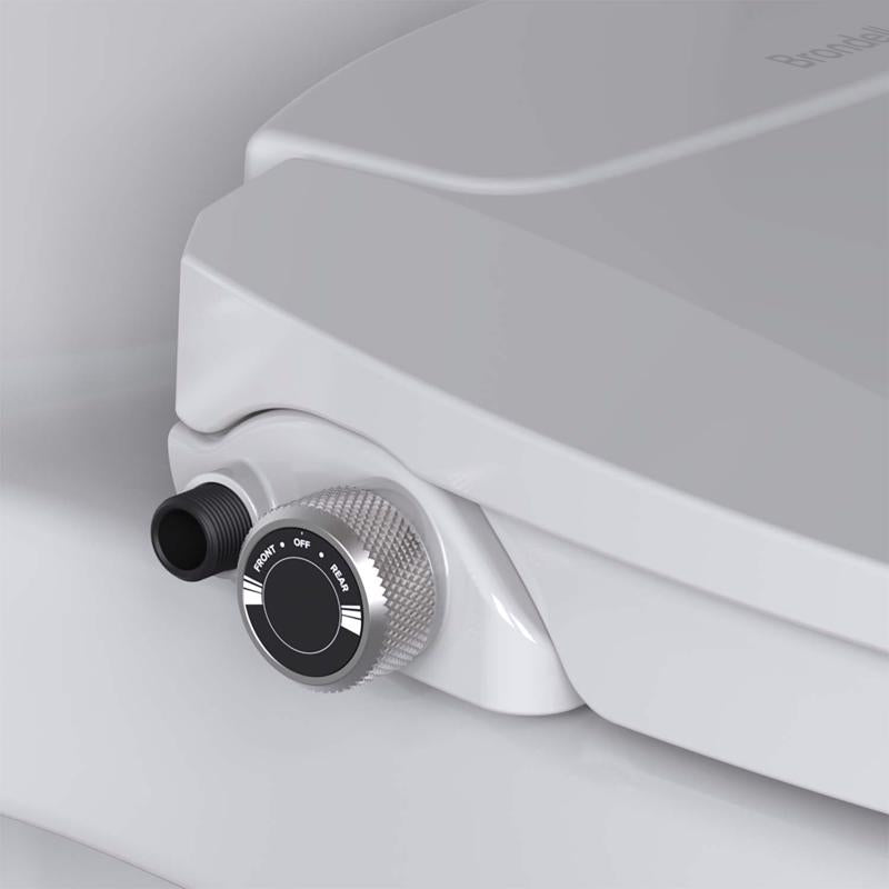 Brondell Swash Ecoseat N/A gal White Elongated Bidet Toilet Seat