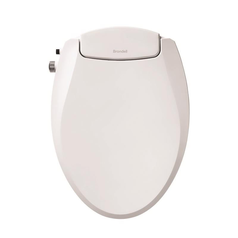 Brondell Swash Ecoseat N/A gal White Round Bidet Toilet Seat