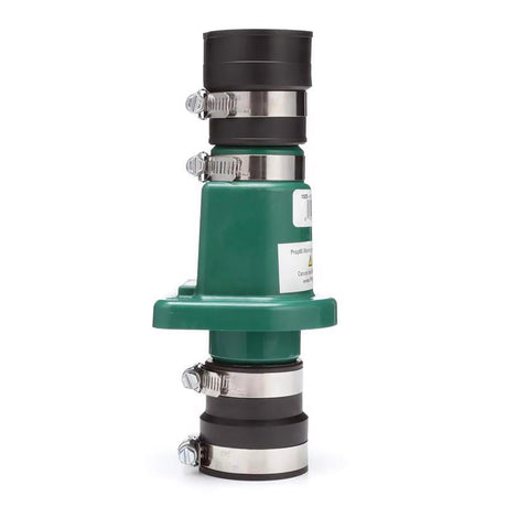 Zoeller 1-1/4 in. D X 1-1/4 in. or 1-1/2 in. D Slip Plastic Check Valve
