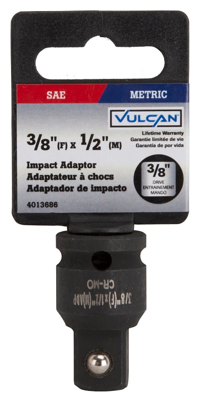 Vulcan MT6580303 Impact Adapter, Female Male Drive, 1-1/2 in L