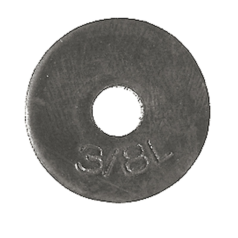 Ace 3/8L trade size in. D Rubber Beveled Faucet Washer 6 pk, Pack of 6