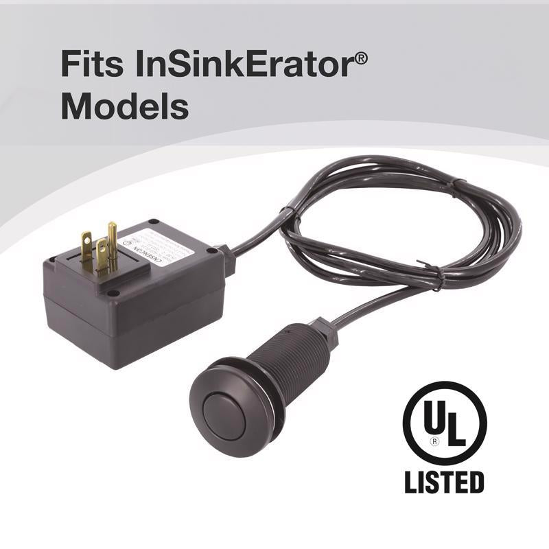 Danco Garbage Disposal Sink Top Switch Matte Plastic