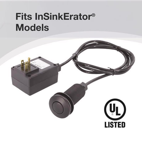 Danco Garbage Disposal Sink Top Switch Matte Plastic