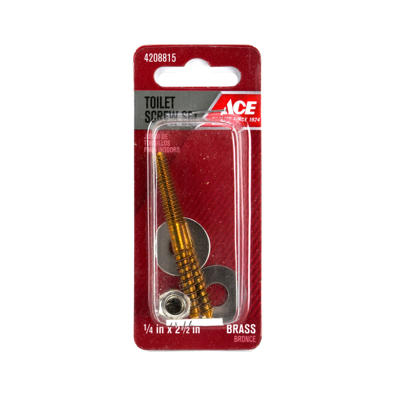 Ace 1/8 in. D Rubber Tank Bolt Washer 4 pk