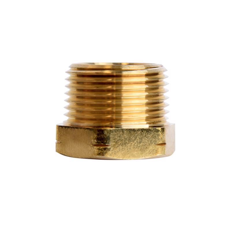 ATC 1 in. MPT X 1/4 in. D FPT Brass Hex Bushing, Pack of 5