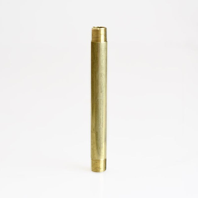 ATC 3/8 in. MPT in. X 3/8 in. D MPT Yellow Brass Nipple 6 in. L