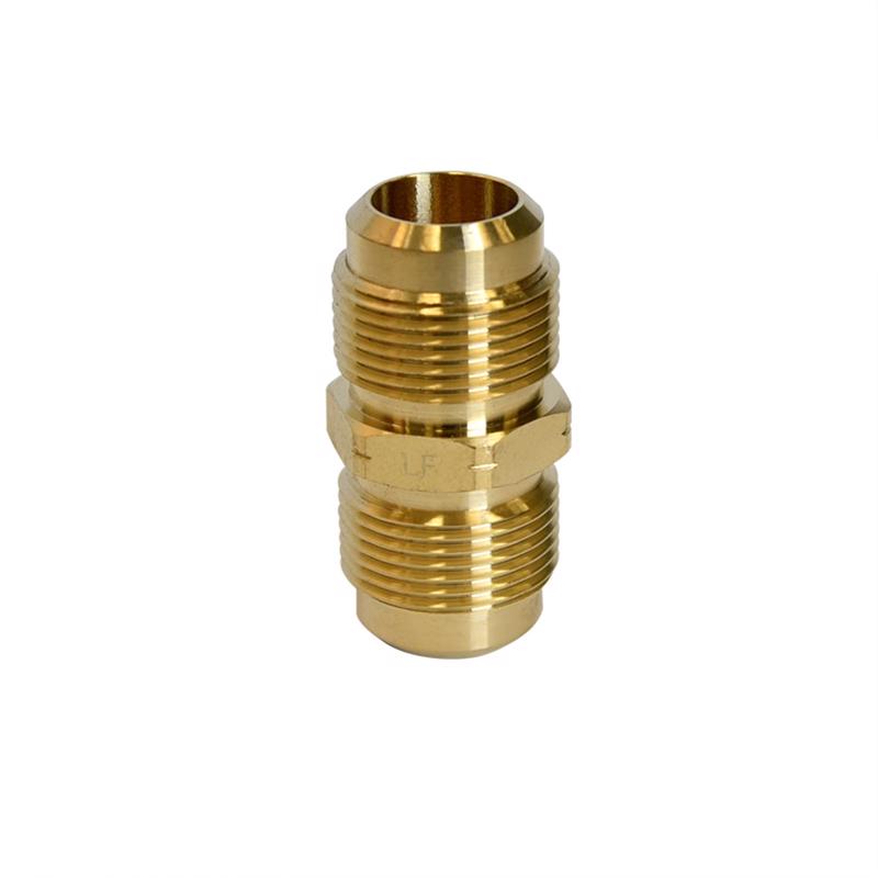ATC 3/4 in. Flare X 3/4 in. D Flare Yellow Brass Union, Pack of 5