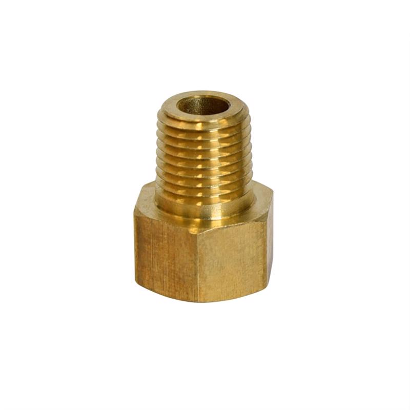 ATC 3/8 in. Flare X 1/4 in. D Male Brass Inverted Flare Adapter, Pack of 5