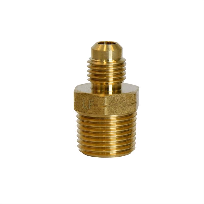 ATC 1/4 in. Flare X 3/8 in. D MPT Brass Adapter, Pack of 5