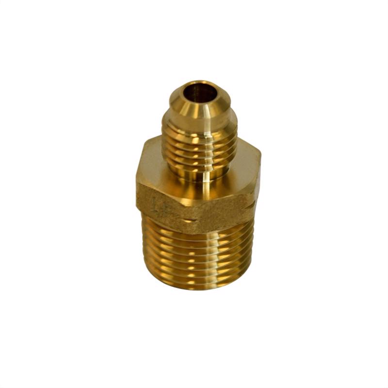 ATC 1/4 in. Flare X 3/8 in. D MPT Brass Adapter, Pack of 5
