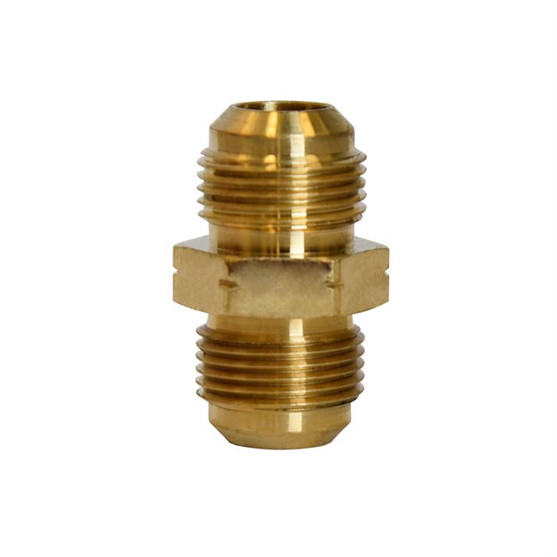 ATC 3/8 in. Flare X 3/8 in. D Flare Brass Space Heater Union, Pack of 5