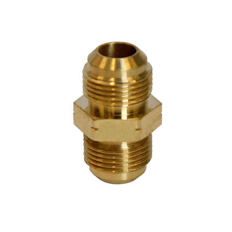 ATC 3/8 in. Flare X 3/8 in. D Flare Brass Space Heater Union, Pack of 5