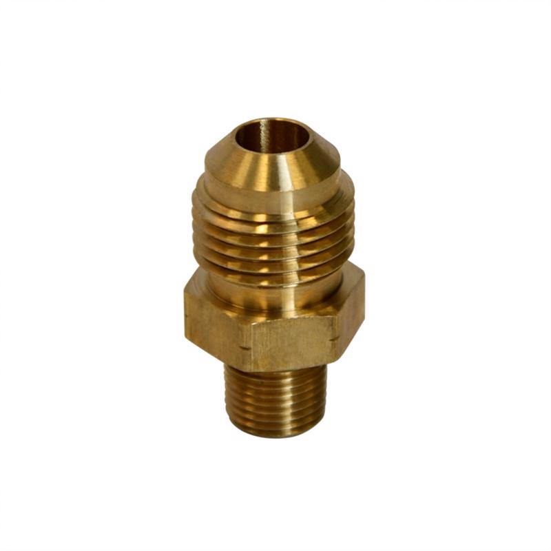 ATC 3/8 in. Flare X 1/8 in. D Male Brass Adapter, Pack of 5