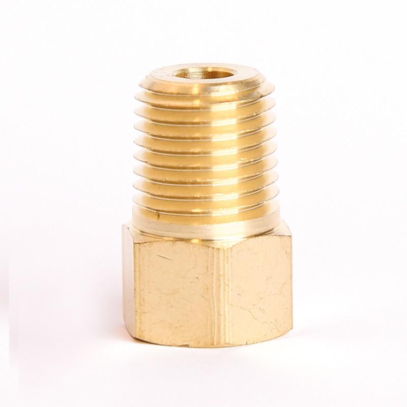 ATC 5/16 in. Flare X 1/4 in. D Male Brass Inverted Flare Adapter, Pack of 5