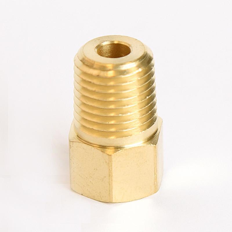 ATC 5/16 in. Flare X 1/4 in. D Male Brass Inverted Flare Adapter, Pack of 5