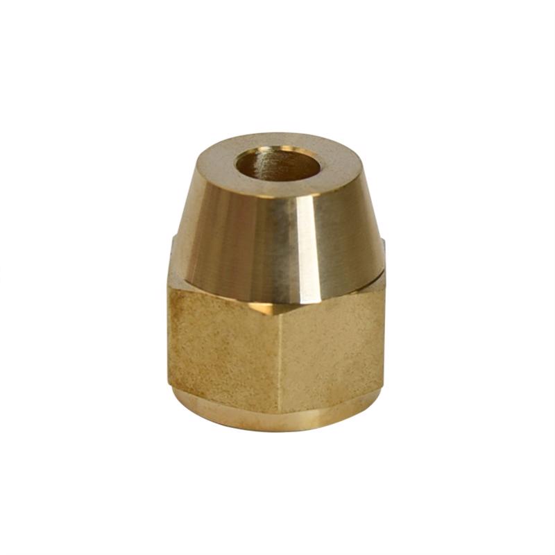 ATC 5/8 in. Flare X 3/8 in. D CTS Brass Forged Flare Nut, Pack of 5