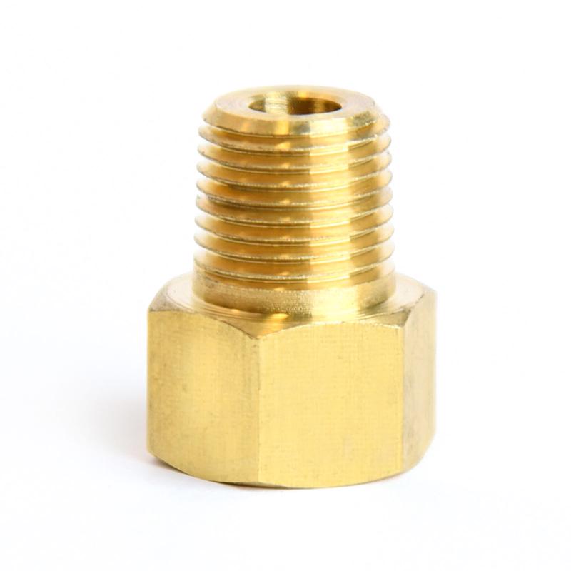 ATC 1/4 in. Flare X 1/8 in. D MPT Brass Inverted Flare Adapter, Pack of 5