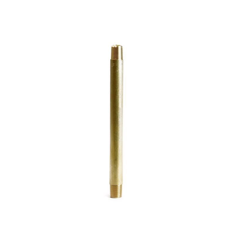 ATC 1/8 in. MPT X 1/8 in. D MPT Yellow Brass Nipple 4-1/2 in. L, Pack of 5