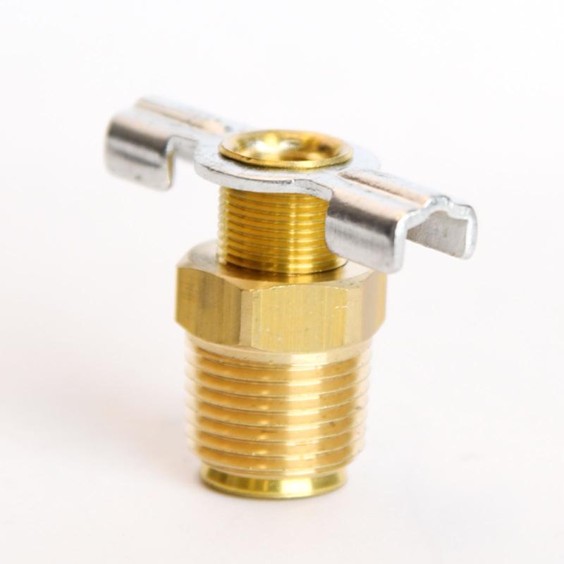 ATC 3/8 in. MPT Brass Drain Cock with External Seat, Pack of 5