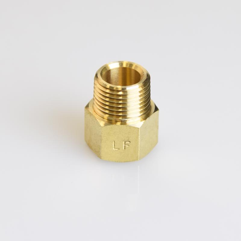 ATC 3/8 in. FPT X 3/8 in. D MPT Brass Reducing Coupling, Pack of 5