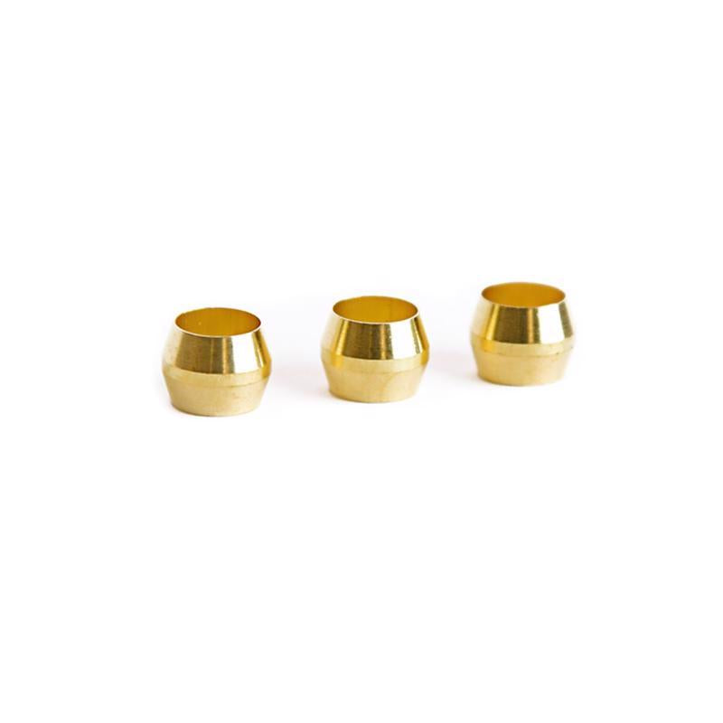 ATC 1/4 in. Compression X 1/4 in. D Compression Brass Sleeve, Pack of 5