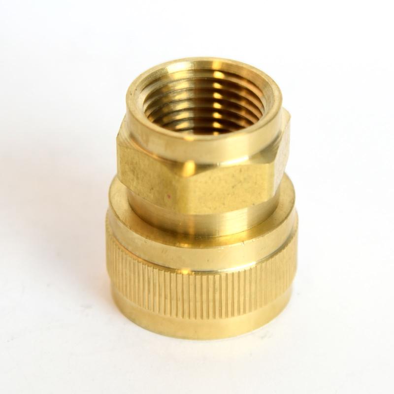 ATC Brass 3/4 in. D X 1/2 in. D Hose Adapter 1 pk, Pack of 5