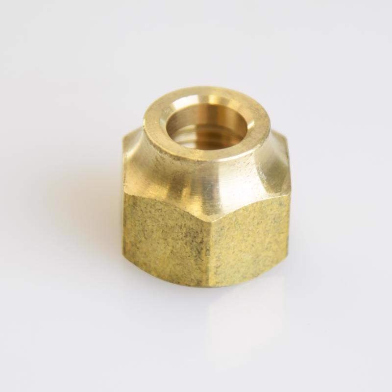 ATC 3/8 in. Flare Brass Forged Flare Nut, Pack of 5