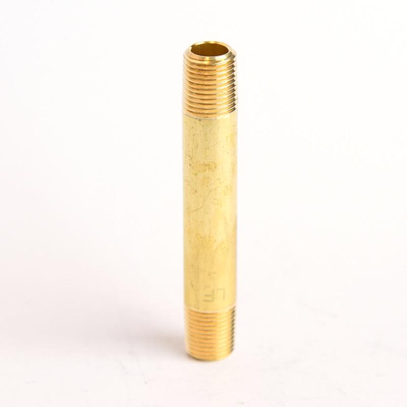 ATC 1/8 in. MPT X 1/8 in. D MPT Yellow Brass Nipple 2-1/2 in. L, Pack of 5