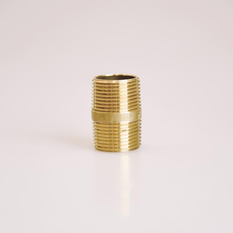 ATC 3/4 in. MPT X 3/4 in. D MPT Yellow Brass Nipple 1-1/2 in. L, Pack of 5