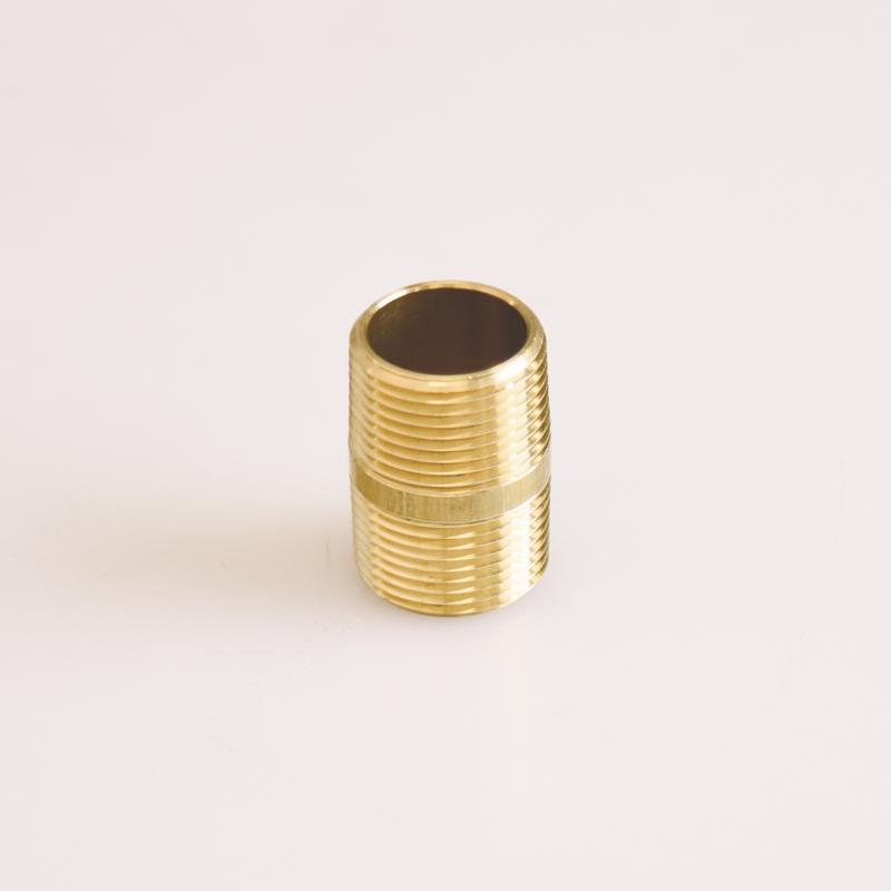 ATC 3/4 in. MPT X 3/4 in. D MPT Yellow Brass Nipple 1-1/2 in. L, Pack of 5
