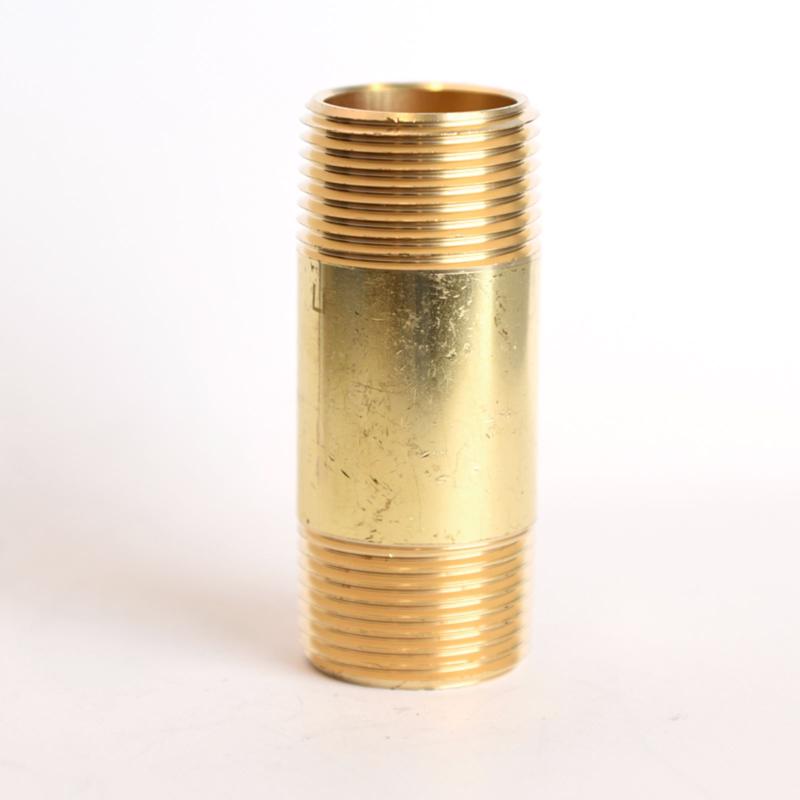 ATC 3/4 in. MPT X 3/4 in. D MPT Yellow Brass Nipple 2-1/2 in. L, Pack of 5