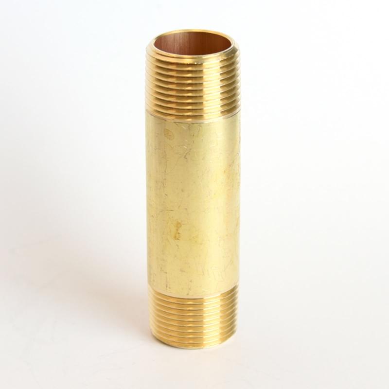 ATC 3/4 in. MPT X 3/4 in. D MPT Yellow Brass Nipple 3-1/2 in. L, Pack of 5
