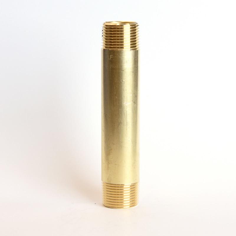 ATC 3/4 in. MPT bin X 3/4 in. D MPT Yellow Brass Nipple 5 in. L, Pack of 5