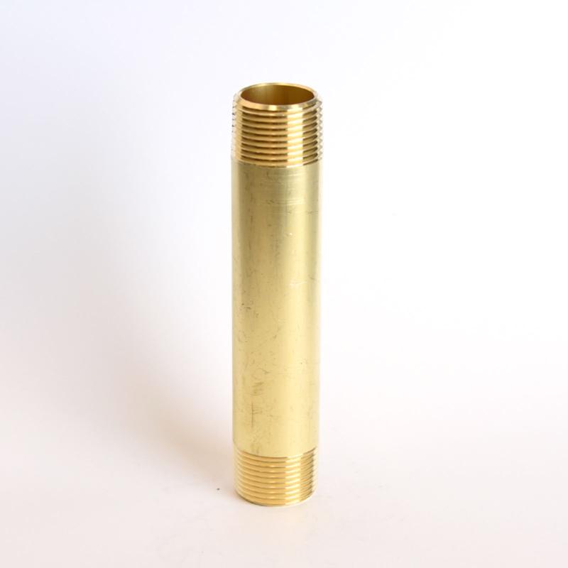 ATC 3/4 in. MPT bin X 3/4 in. D MPT Yellow Brass Nipple 5 in. L, Pack of 5