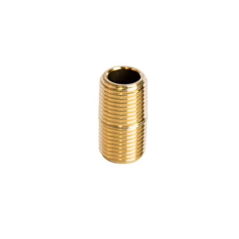 ATC 1/8 in. MPT Brass Close Nipple, Pack of 5