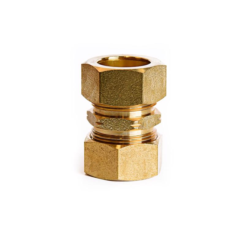 ATC 7/8 in. Compression X 7/8 in. D Compression Yellow Brass Union, Pack of 5