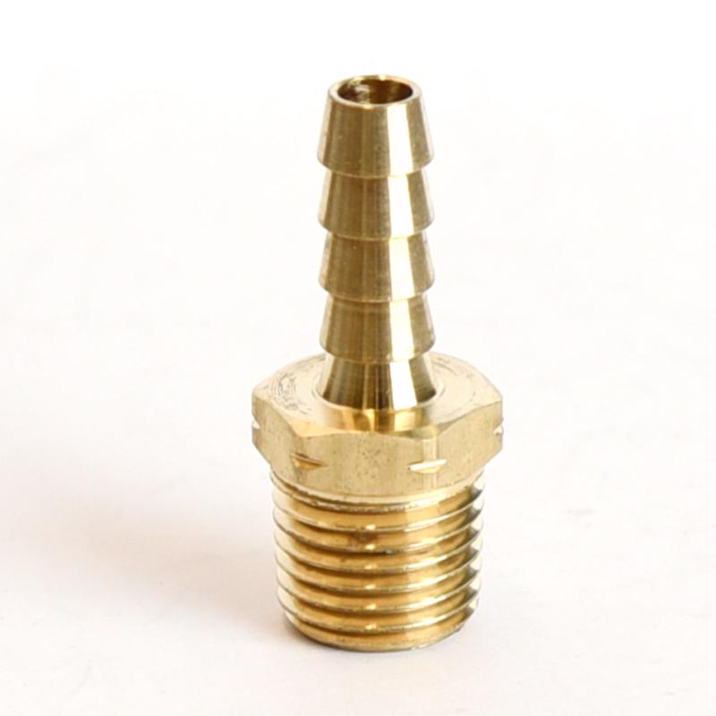 ATC Brass 1/4 in. D X 1/4 in. D Adapter 1 pk, Pack of 5