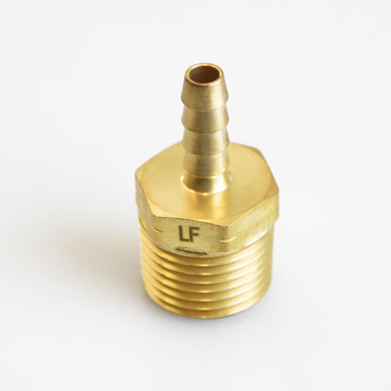 ATC Brass 1/4 in. D X 1/2 in. D Adapter 1 pk, Pack of 5