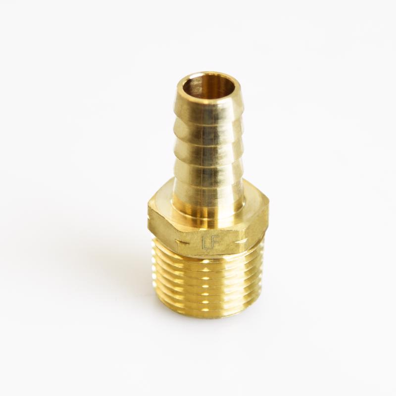 ATC Brass 1/2 in. D X 1/2 in. D Adapter 1 pk, Pack of 5
