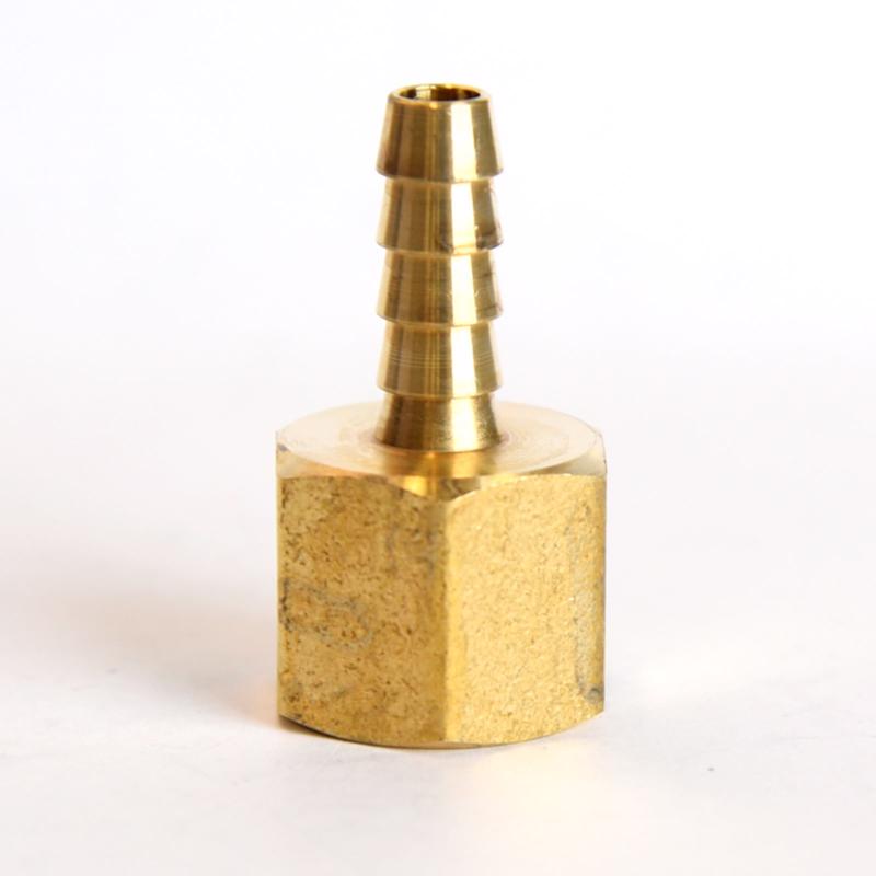 ATC Brass 1/4 in. D X 3/8 in. D Adapter 1 pk, Pack of 5