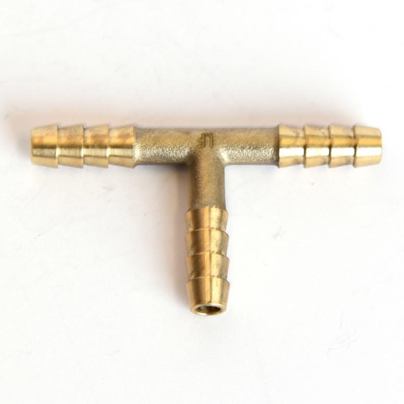 ATC Brass 1/4 in. D X 1/4 in. D Tee Connector 1 pk, Pack of 5