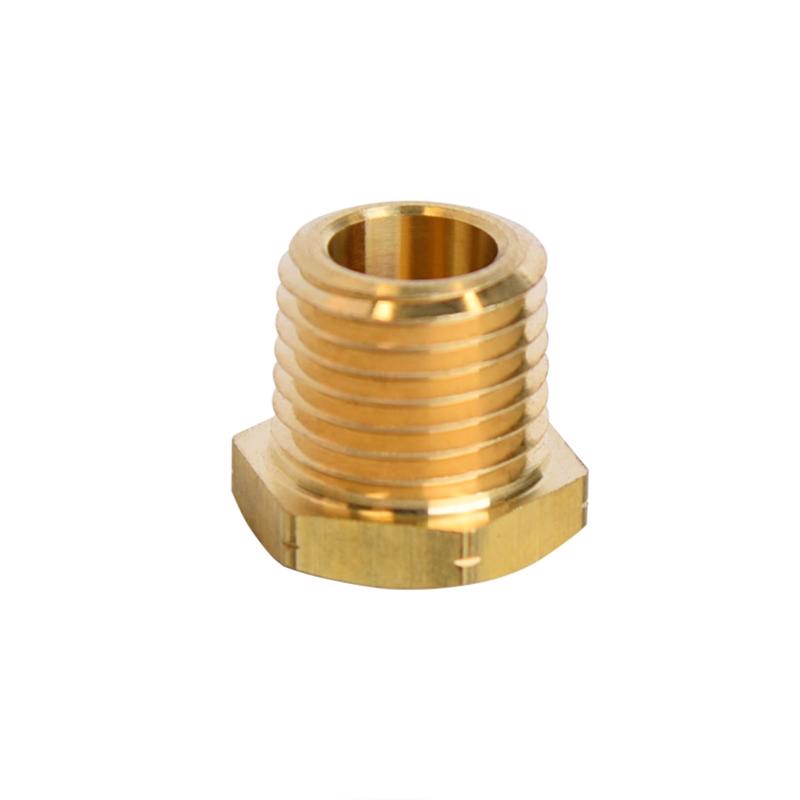 ATC 1/4 in. MPT X 1/8 in. D FPT Brass Hex Bushing, Pack of 5