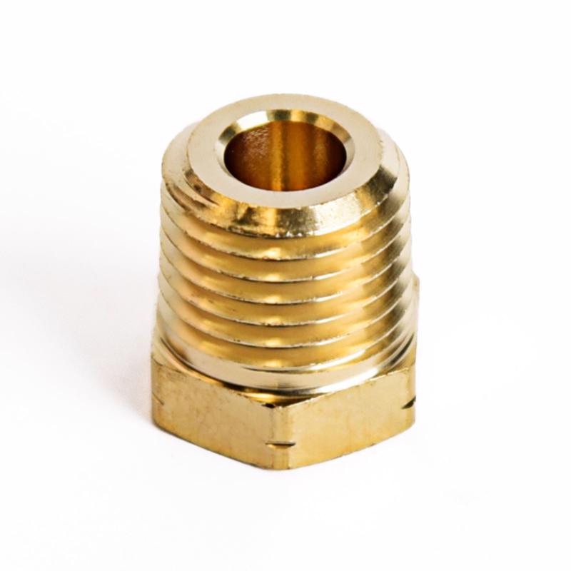 ATC 1/4 in. MPT Brass Hex Head Plug, Pack of 5