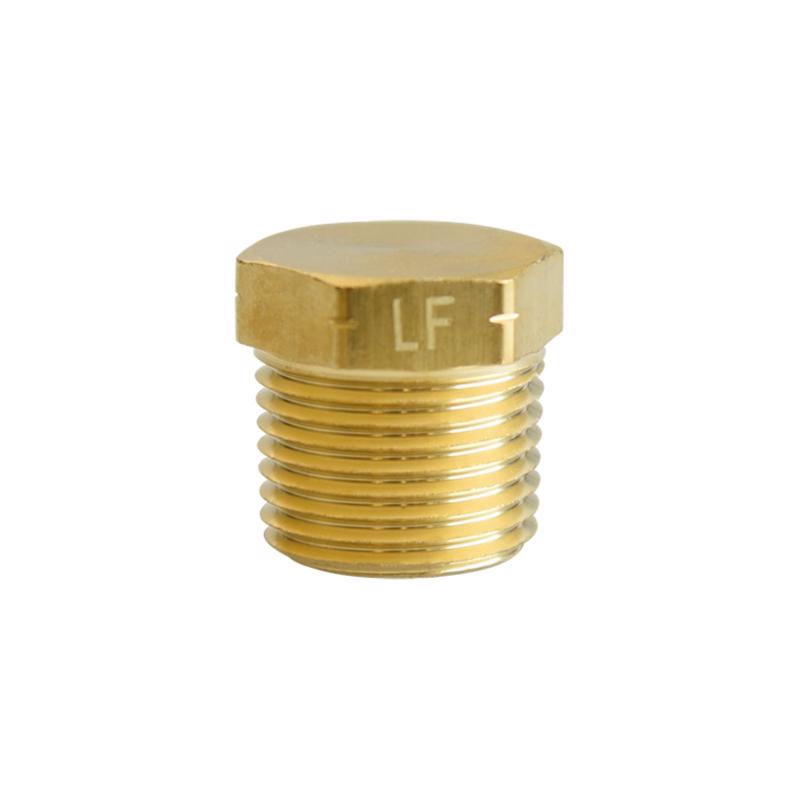 ATC 3/8 in. MPT Brass Hex Head Plug, Pack of 5