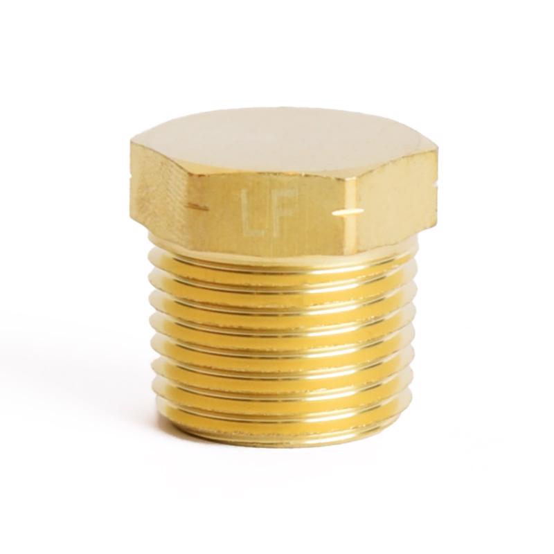 ATC 1/2 in. MPT Brass Hex Head Plug, Pack of 5