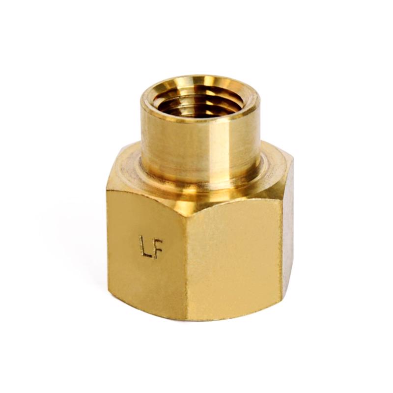 ATC 1/2 in. FPT X 1/4 in. D FPT Brass Reducing Coupling