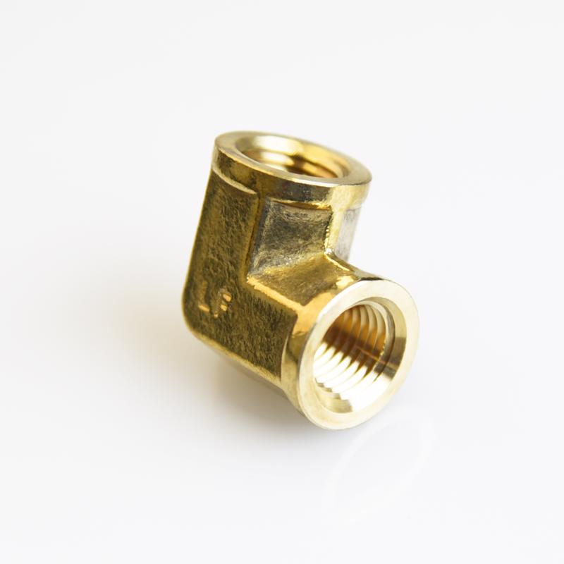 ATC 1/4 in. FPT X 1/4 in. D FPT Brass 90 Degree Elbow, Pack of 5